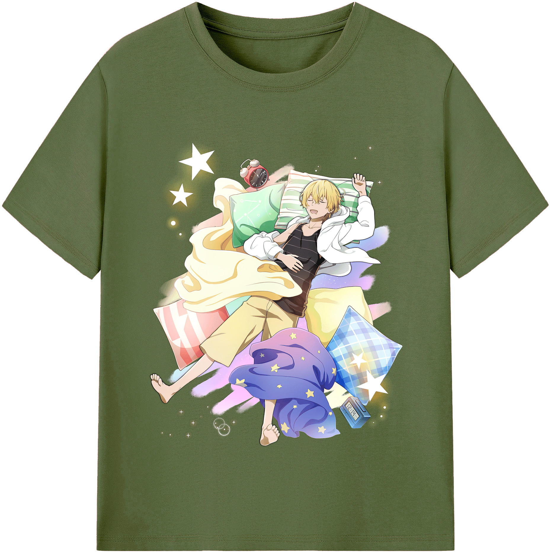 （画像用） 文豪ストレイドッグス Bungo Stray Dogs 綿100％半袖Tシャツ（フロントプリント）